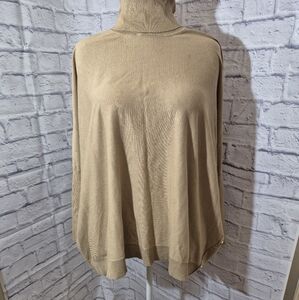 Alfani Women's Beige Ribbed Top